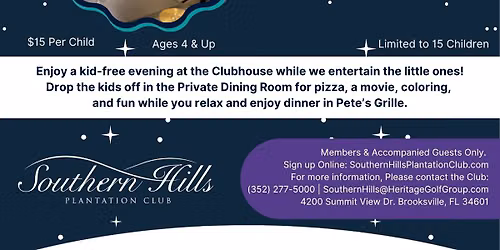 Parent's Night (Member Event)