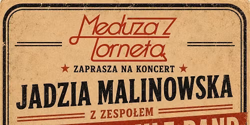 Jadzia Malinowska z zespo\u0142em Blues Smile Band - koncert w Meduzie z Lornet\u0105