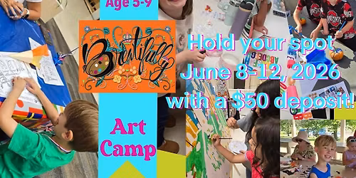 2026 Primary age Summer art camps