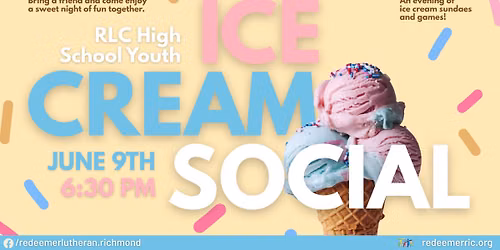 Youth Group Ice Cream Social