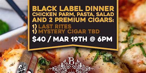 March Cigar Dinner at the White Ash