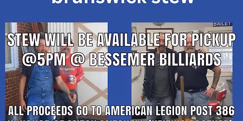 8th annual Keith Mitchell Memorial Brunswick Stew!! Fundraiser