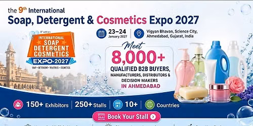 9th International Soap, Detergent & Cosmetics Expo 2027