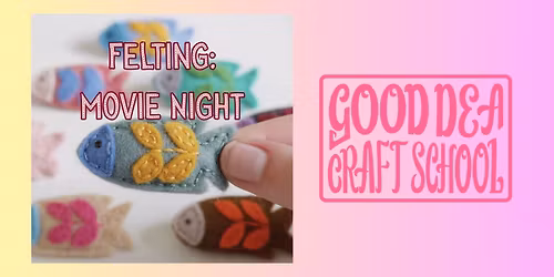 Felting Movie Night : Kiki's Delivery Service