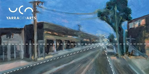 Composing landscapes using linear perspective