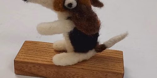 Kid's Class-Needle Felted Little Dog 