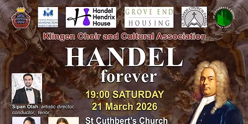 "Handel Forever" concert in London