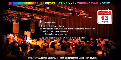 Salsa Fiesta Latina - De Centrale - Gent