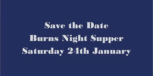 Burn's Night Supper