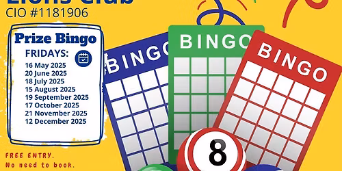 Cash prize Bingo!