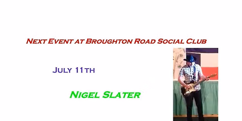 Nigel Slater at the Iron Horse CMC