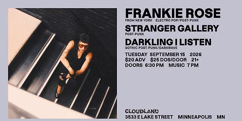 Frankie Rose, Stranger Gallery, Darkling I Listen 