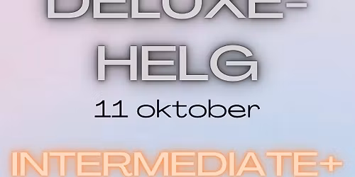Deluxe träningsgrupp Intermediate+ (2025)