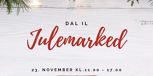 Dal il Julemarked