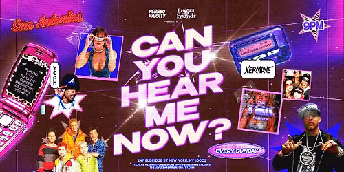 The Y2k Parrty- Can you hear me now? Classics at San Antonios Cocktail  Bar
