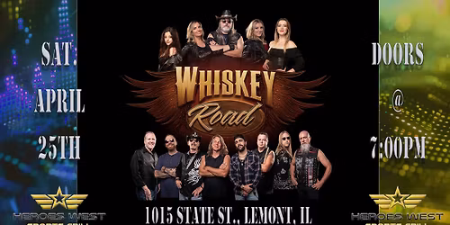 Whiskey Road Performs LIVE at Heroes West Lemont