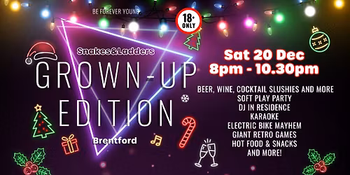 Snakes and Ladders: Grown-Up Edition