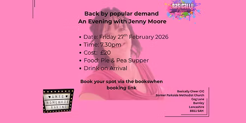 An Evening with Jenny Moore - February 2026
