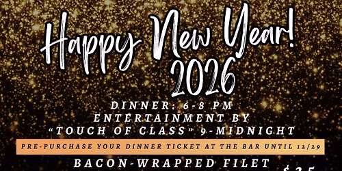 VFW Post 2550 Dunedin New Year's Eve Dinner and Party