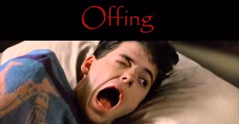 Murder Mystery-OFFING Ferris Bueller