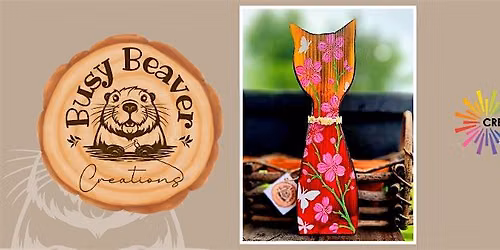 Cute Cat Wood Painting Workshop
