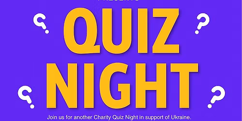 Quiz Night - Wyreforest2Ukraine