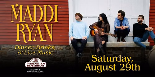 Maddi Ryan Live! Dinner, Drinks, and Live Music