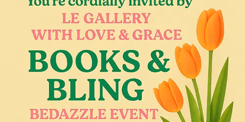 Books & Bling Bedazzle Event! \ud83d\udc96\u2728\ud83d\udc96