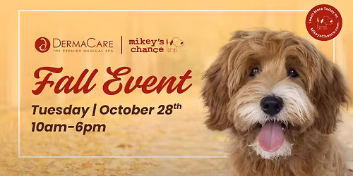 DermaCare's Paws & Gratitude Fall Event