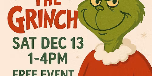 Visit & Pics with The Grinch