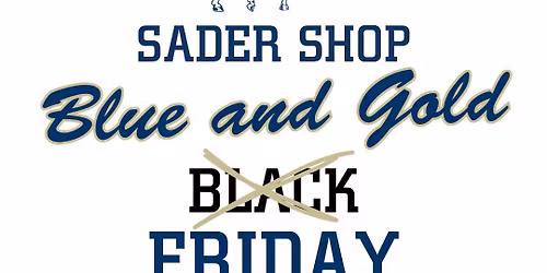 Sader Shop Blue & Gold Friday Online Sale