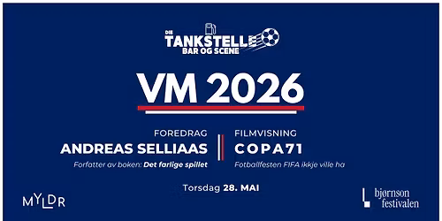 Vm-kveld: Foredrag og filmvisning av Copa71 \/\/ Die Tankstelle
