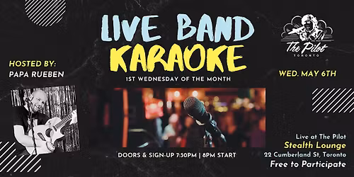 *FREE* Live Band Karaoke at The Pilot