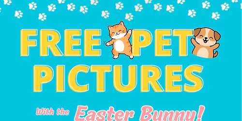 Free *PET* Pictures with the Easter Bunny