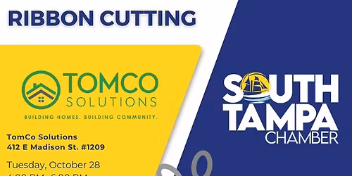 Ribbon Cutting for TomCo Solutions
