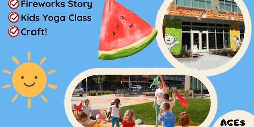 July Yoga, Story, and Art at Henry Bear\u2019s Park CHARLESTOWN