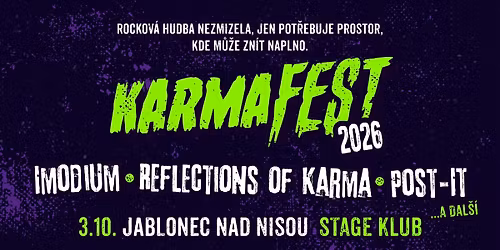 KarmaFest '26 \u2013 Jablonec nad Nisou, Stage klub