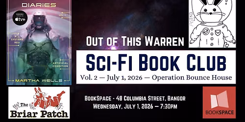 Out of This Warren Sci-Fi Book Club: The Murderbot Diaries Vol. 1 by Martha Wells