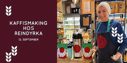 Smak p\u00e5 lokalbrent \u00f8kologisk kaffi!