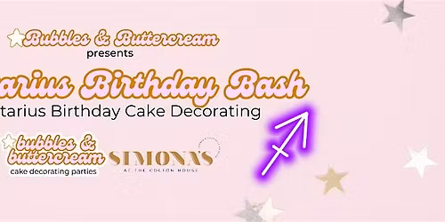 Sagittarius Cake Decorating