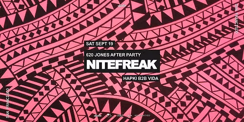 620 JONES AFTER PARTY W\/ NITEFREAK