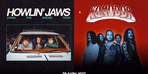 HOWLIN' JAWS + KOMODOR - La Laiterie - Strasbourg 