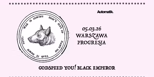 Godspeed You! Black Emperor, 05.03, Warszawa, Progresja