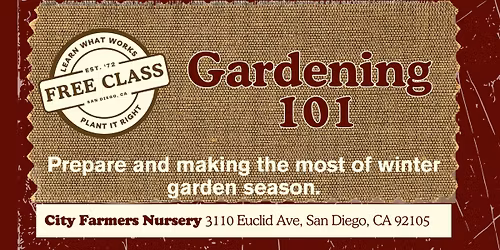 Gardening 101: Winter Edition \u2744\ufe0f\ud83c\udf31