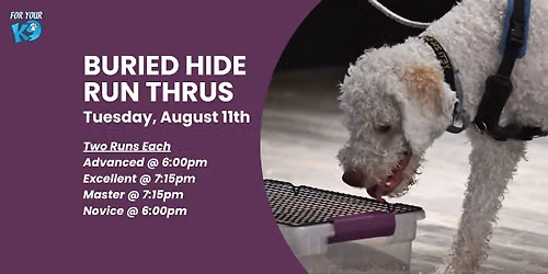 Buried Hide Run Thrus