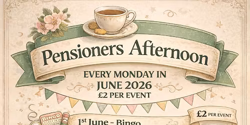 Pensioner Afternoon - Arts & Crafts