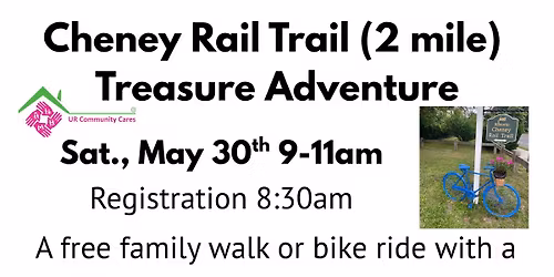 Cheney Rail Trail 2\u2011Mile Treasure Adventure