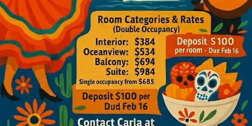 August 6th: \ud83d\udef3\u26f1\ufe0f Mexico Riviera Escape 