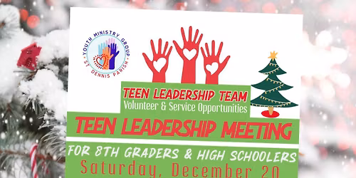 Teen Leadership Christmas