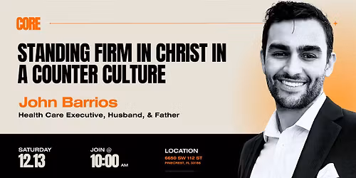 Standing Firm in Christ in a Counter Culture